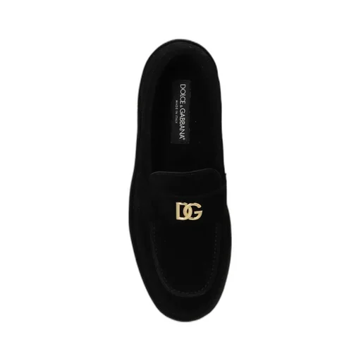 Dg Logo Plaque Loafers
