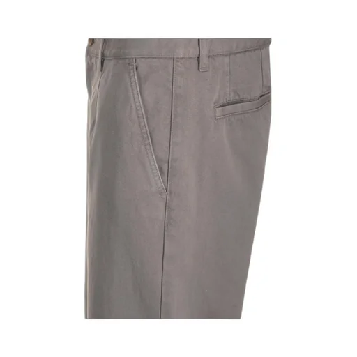 Mid-Rise Straight Leg Trousers
