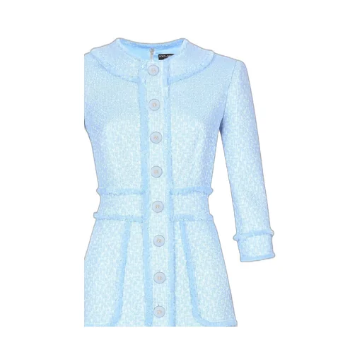 A-Line Tweed Dress