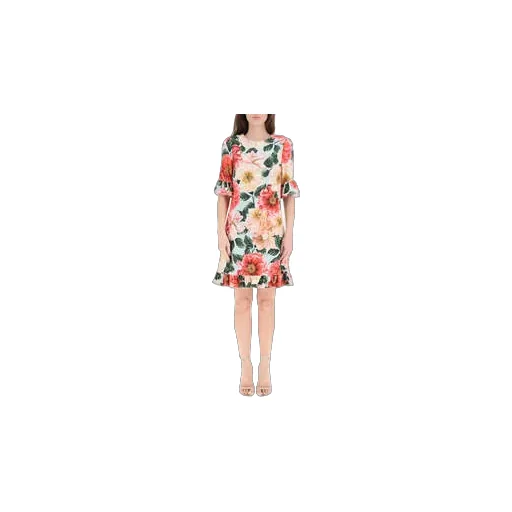 Floral-Print Mini Dress