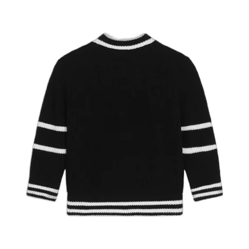 Embroidered-Logo Jumper