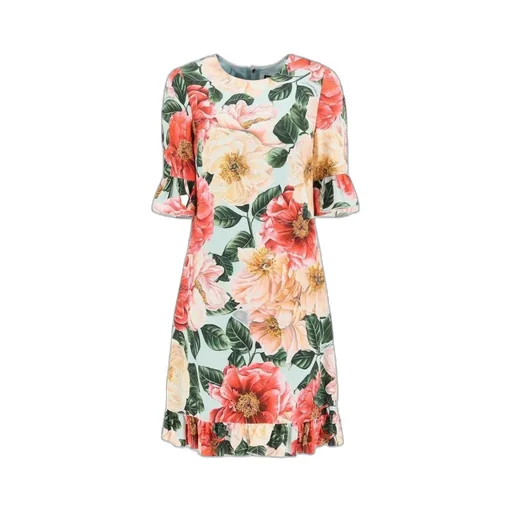 Floral-Print Mini Dress
