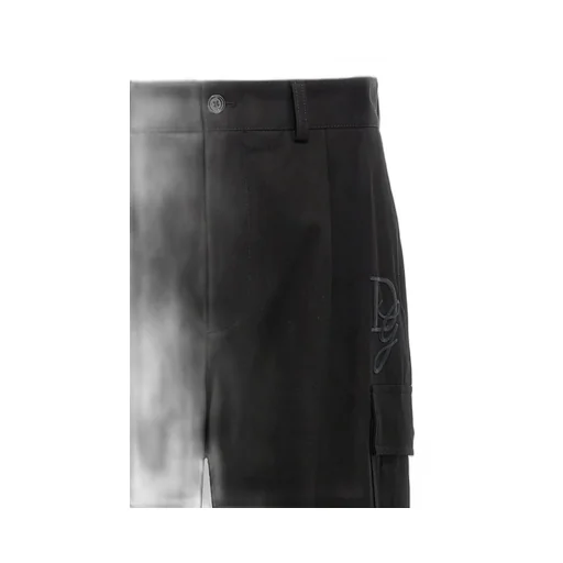 Logo Embroidered Straight Leg Pants