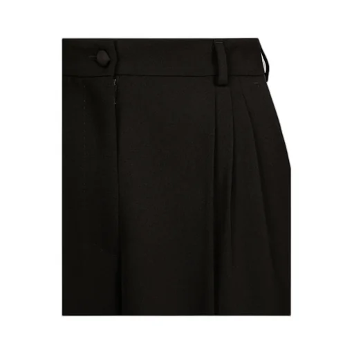 Gabardine Tuxedo Bermuda Shorts