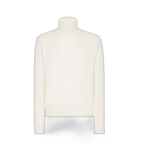 Logo Patch Turtle-Neck Jumper