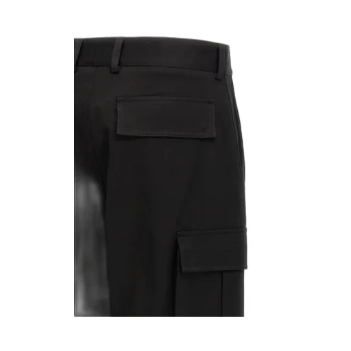 Logo Embroidered Straight Leg Pants