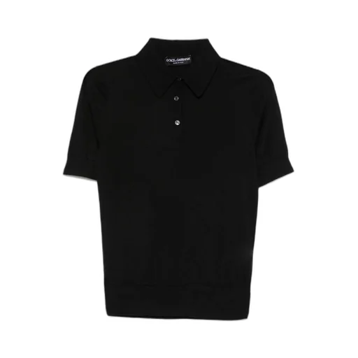 Cropped Polo Shirt