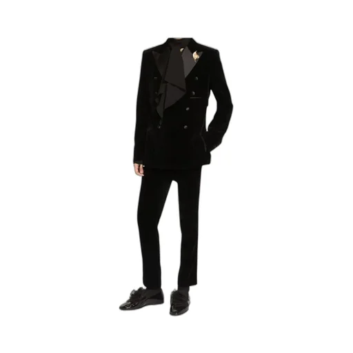 Velvet Tuxedo Pants