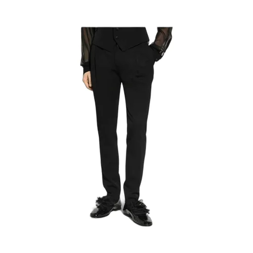 Gabardine Tuxedo Tailored Pants