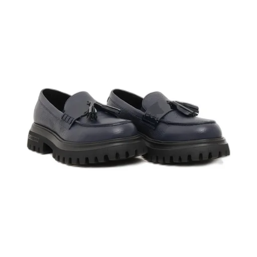 Logo Plaque Loafers
