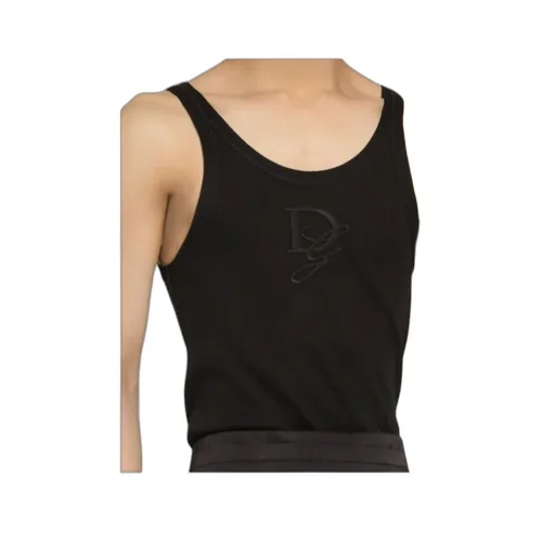 Logo Embroidered Tank Top