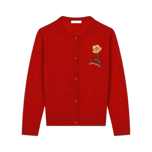 Logo Knit Cardigan