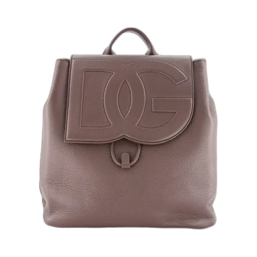 Logo Embossed Backpack