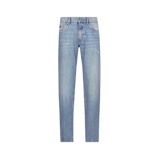 Logo-Embroidered Jeans