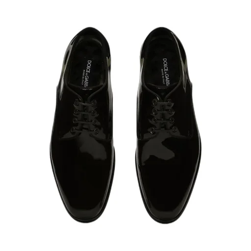 Round Toe Lace-Up Shoes