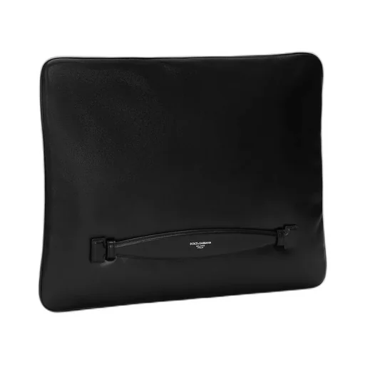Logo Printed Clutch Bag