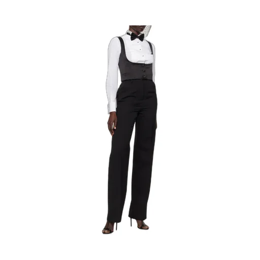 Sleeveless Satin Vest