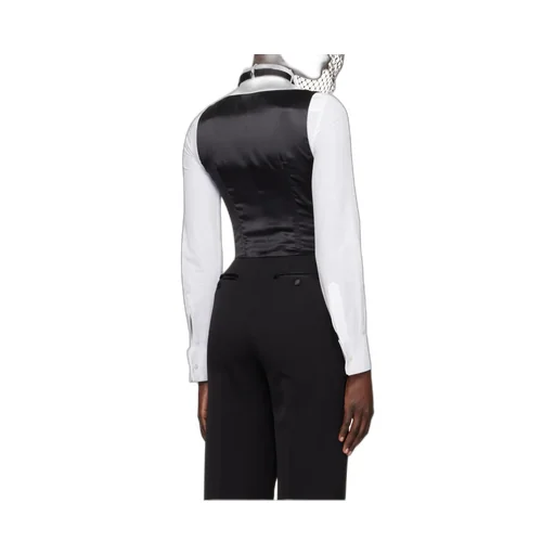 Sleeveless Satin Vest