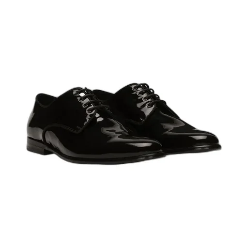 Round Toe Lace-Up Shoes