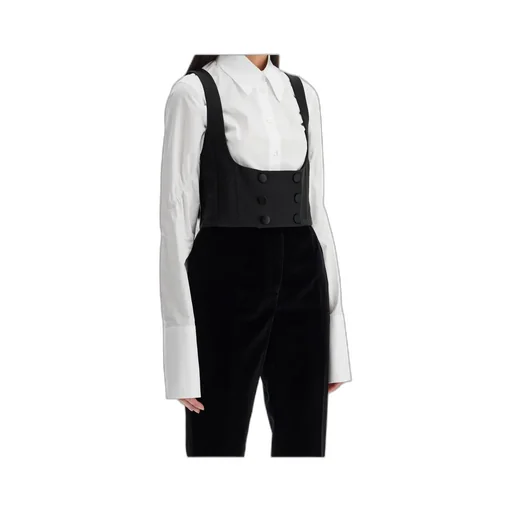 Double-Breasted Tuxedo Vest