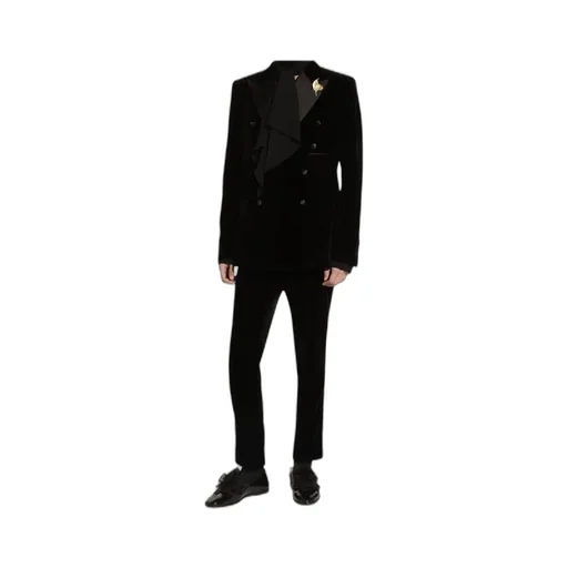 Velvet Tuxedo Pants