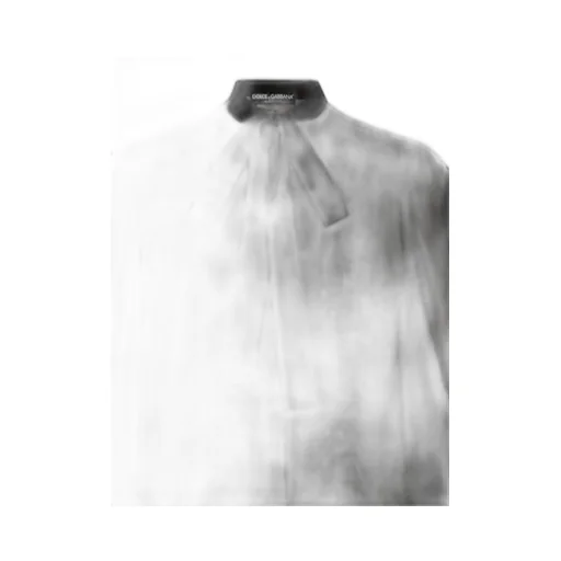 Pussy-Bow Chiffon Shirt