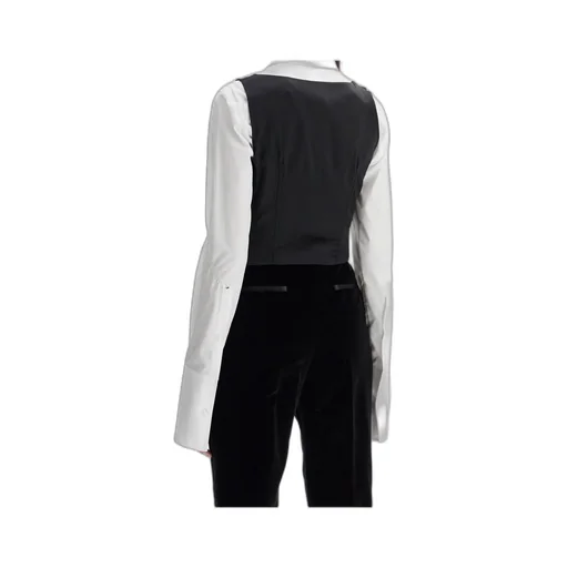 Double-Breasted Tuxedo Vest