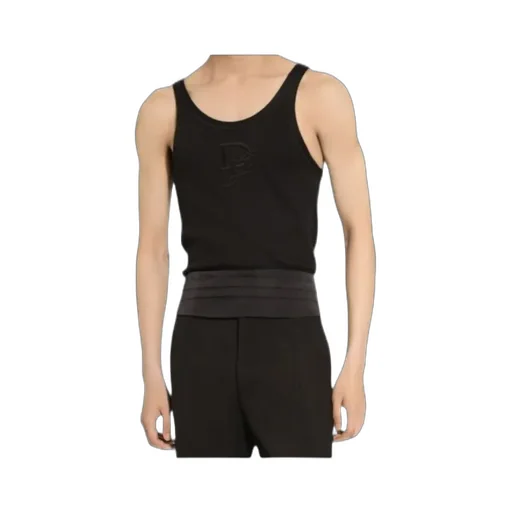 Logo Embroidered Tank Top