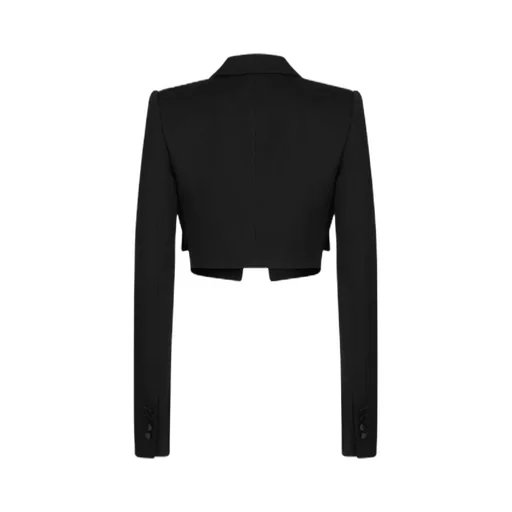Gabardine Spencer Tuxedo Jacket