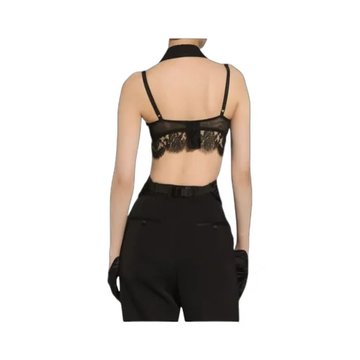 Double-Breasted Satin Vest