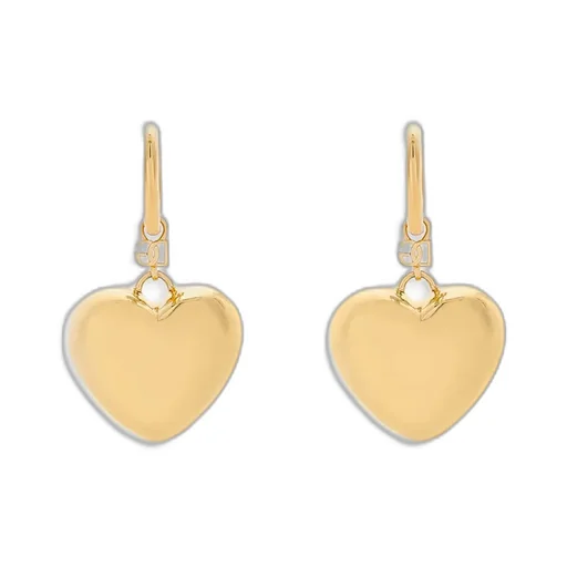 Heart Drop Earrings