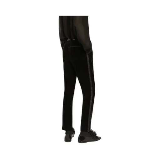 Velvet Tuxedo Pants