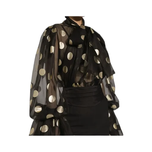Polka-Dot Printed Blouse