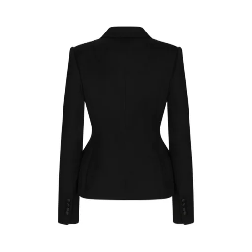 Double-Breasted Long Sleeved Blazer
