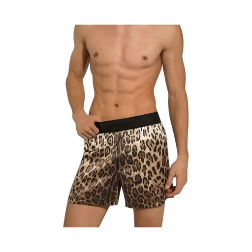 Leopard-Printed Shorts
