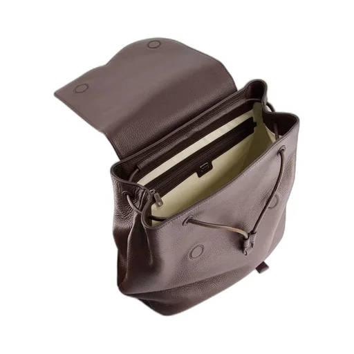 Logo Embossed Backpack