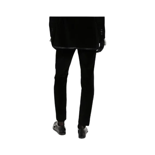 Tailored Velvet Tuxedo Pants