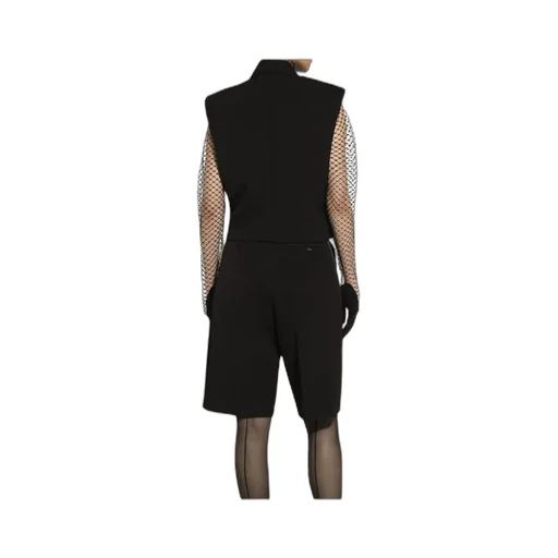 Double-Breasted Gabardine Tuxedo Vest