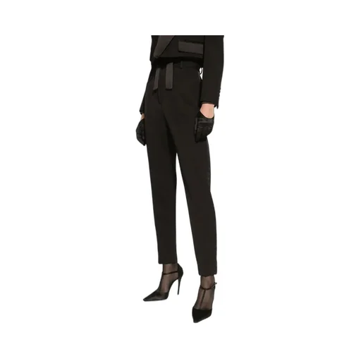 Tailored Gabardine Tuxedo Pants