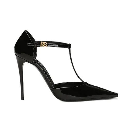 T-Bar Pointed Toe Pumps