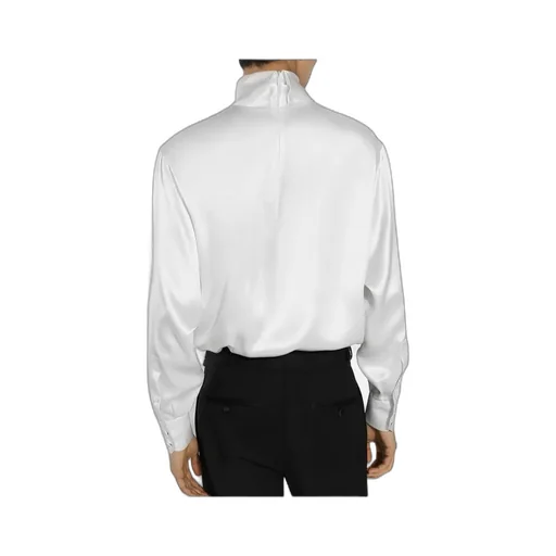 Satin Turtleneck Shirt