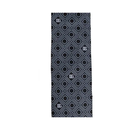 Dg Logo Jacquard Tie