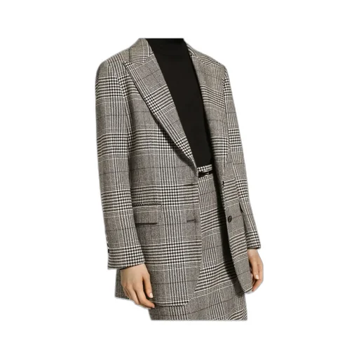 Glen Plaid Blazer