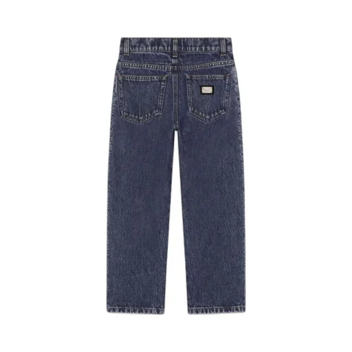 Logo Plaque Jeans
