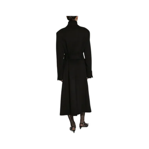 Double-Breasted Belted Coat