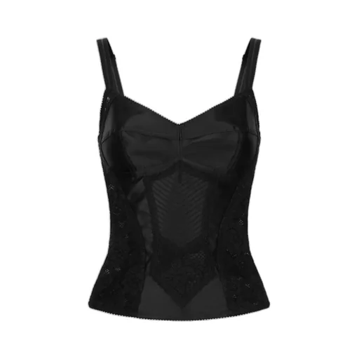 Lace Detailed Corset Top