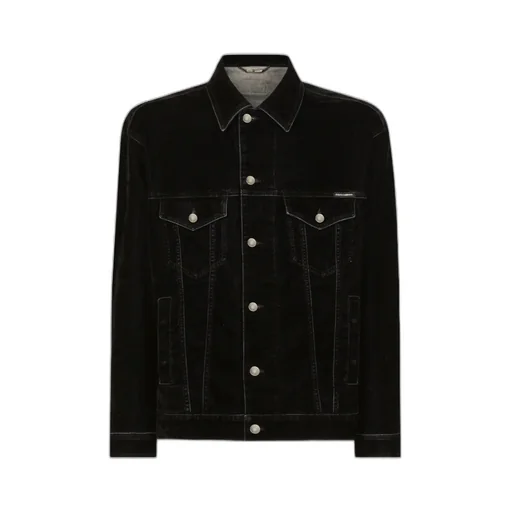 Long-Sleeved Denim Shirt Jacket