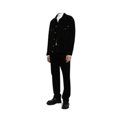 Long-Sleeved Denim Shirt Jacket