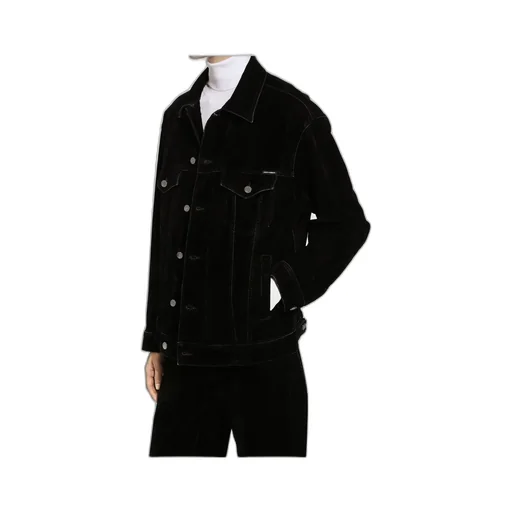 Long-Sleeved Denim Shirt Jacket