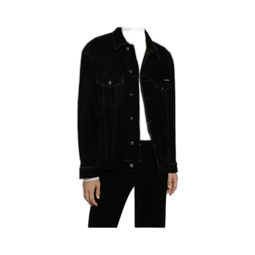 Long-Sleeved Denim Shirt Jacket